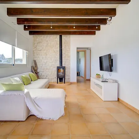 Mercedes - Villa Tranquila Con Vistas Al Mar Cala Morell